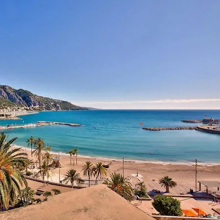 Duplex 6 Pers - Panoramic Sea View - Old - 2 Mn * Menton