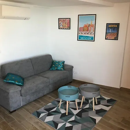Appartement Duplex 6 Pers - Panoramic Sea View - Old - 2 Mn Menton